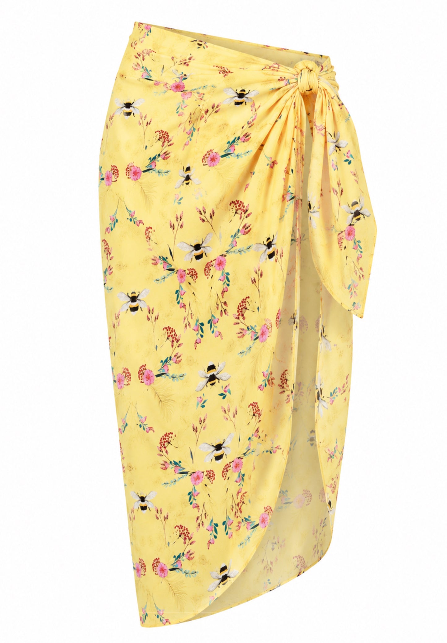 Floral bee sarong