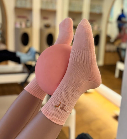Cherie grip socks (Pink)