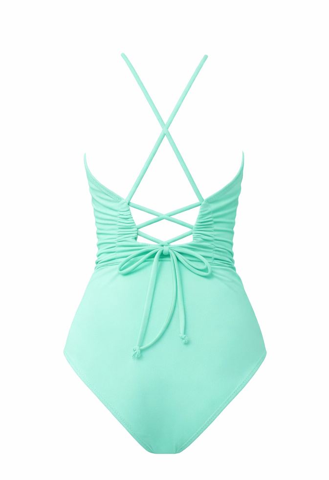 Coral myra swimsuit