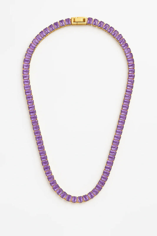 Studio 3 purple celeste necklace
